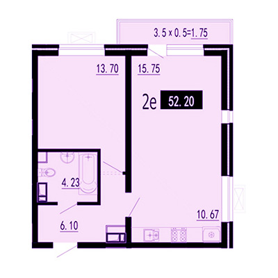 2 комнатные квартиры в ЖК Новые огни